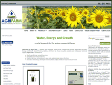 Tablet Screenshot of agrifarm.co.za