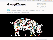Tablet Screenshot of agrifarm.ca